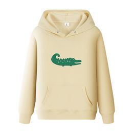 Men's crocodile hoodies Autumn winter joggers Sweatshirts Fashion Women designer jackets Basketball Luxury Clothing