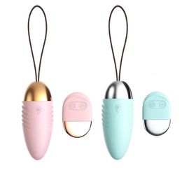 EggsBullets Kegel Exerciser 10cm Wireless Jump Egg Vibrator Remote Control Body Massager for Women Adult Sex Toy Product lover games 231124