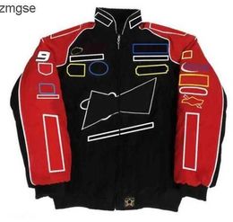 Formula One racing jacket autumn F1 and winter full embroidered cotton clothing sp 4F4G