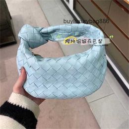 BottegavVeneta Totes Bag Luxury Handbags woven bag Spot Handheld Bag Woven Knot Bun Mini Dumpling BunQSVDQSVD