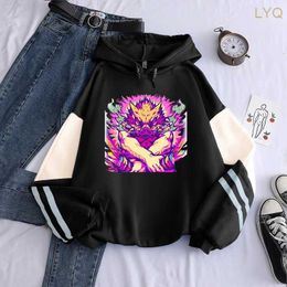 Women's Hoodies Sweatshirts Japanese Anime Demon Slayer Hashibira Inosuke Hoodies Men Women Graphic Printed Streetwear Plus Size Autumn Winter Sweatshirt