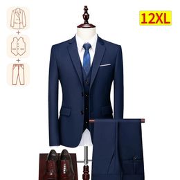 Men s Suits Blazers Upto 12XL Tailored To Perfection Groom Wedding Dress Blazer Suit Pants Big and Tall plus Size Fit 155kg 340lbs 231124