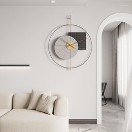 Wall Clocks Unusual Creative Clock Bedroom Modern Design Fashion Large Office Nordic Round Horloge Decoration HY50WC