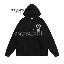 Tech Sweaters Man Youth Solid Colour Hooded Pullover Sweatshirts Print Tops Labels S-xl Mens Hoodie Designer Amis Woman Nhza 393