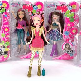 Dolls Girls Toys 25cm Fashion Girl Dress Up Hair Doll Plastic Play Movable Joints Action Model Toy Gifts for Girls 230426