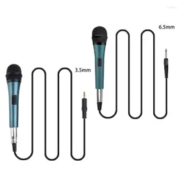 Microphones Karaoke Dynamic Microphone Vocal Mic For High Fidelity Sound Quality With 3m