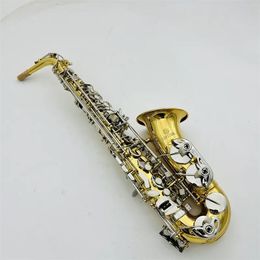 Professional Instrument Jupiter JAS-720-GN Eb Alto Saxophone Brass Lacquer Band Sax High Quality With Case Free Shipping.