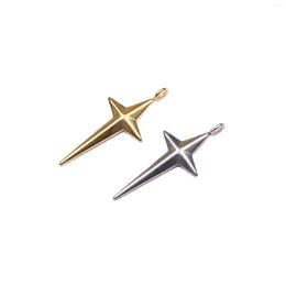 Charms 5pcs 11 23mm316LStainless Steel High Quality Star Anti Allergic Women Girl Pendant DIY Jewellery Necklace Earrings Unfading