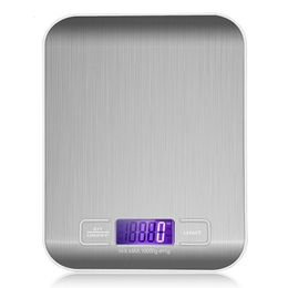 Household Scales Household Kitchen scale 5Kg/10kg 1g Food Diet Postal Scales balance Measuring tool Slim LCD Digital Electronic Weighing scale 230426