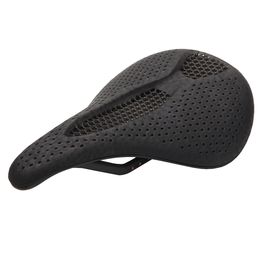 Bike Saddles Bicycle 3D Printed Carbon Saddle Rails Ti Power Patented Material Comfortable Road MTB Seat Cozy Honeycomb Cushion 230425