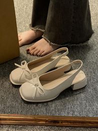 Dress Shoes 2023 Summer Japanese Style Mary Janes Office Lady Causal Round Toe Soft Non Slip Daily Wear Korean Fashion