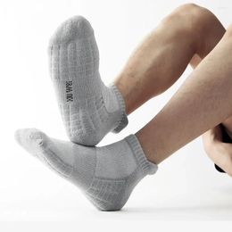 Men's Socks Mesh Men Sports Athletic Size Breathable Ankle Casual 5 38-45 Thin Cut Quality Sokken Cotton Summer High Short