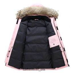 Women's and Men's Down Jacket Winter New Canadian Style Overcame Lovers' Working Clothes Thick Goose Down Jacket Men Clothing US SIZE S--4xl 625