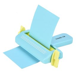 Other Home Storage Organisation fancy DIY Hand tool Paper Embossing Machine Craft Embosser For Scrapbooking School Baby 230511