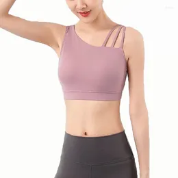 Yoga Outfit Women Sports Bra High Stretch Comfy Underwear Bralette Fitness Top For Gym Female Running Sportswear Vest