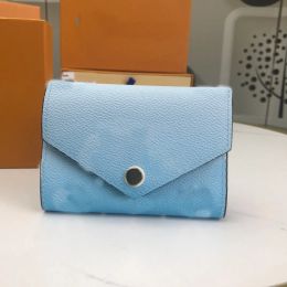NEW High Quality Luxurys Designers Wallets Purse Fashion Short Victorine Wallet Classic Zipper Pocket Pallas Bag Card Holder Purses
