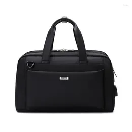 Duffel Bags Men's Briefcase High Quality Business Shoulder Bag Messenger Office Tote 15.6 Inch Laptop