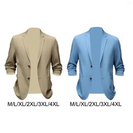 Men's Suits Suit Jacket Men Classy For Anniversary Celebrations Holidays