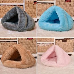 Mats Pet Bed Super Soft Dog Washable Plush Dog Bed Kennel Deep Sleep Cat Litter Mat House Sofa for Dog Chihuahua Cat Bed Home Basket