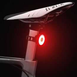 Bike Lights Bicycle Rear Light USB Rechargeable IPX5 Waterproof Bike Light For MTB Helmet Pack Bag Tail Light 5 Models Cycling Taillight P230427