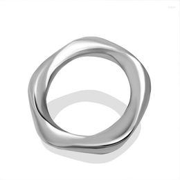 Cluster Rings S7 Thin Ring Lover Titanium Steel Tail Diamond Twisted Chaoren Men's And Women's Wholesale SA761