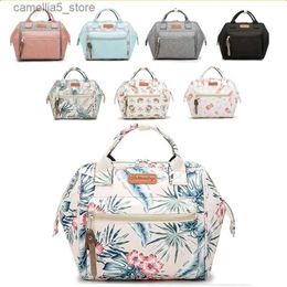 Diaper Bags Maternity Packages Waterproof Multifunctional Mummy Bag Brief Women's Handbag 3-in-1Outing Backpack Baby Nappy Storage Mommy Bag Q231127