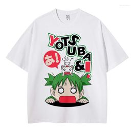 Men's T Shirts Men Harajuku Shirt Funny Anime Girl Print T-Shirt Hip Hop Streetwear Cotton Casual Tshirt Summer Short Sleeve White Tops Tees