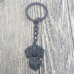 Keychains Dachshund Key Chains Fashion Pet Dog Jewellery Car Keychain Bag Keyring For Women Men
