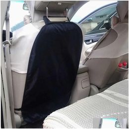 Other Exterior Accessories 1Pc Car Seat Back Er Protector Kick Clean Mat Pad Anti Stepped Dirty For Baby New Drop Delivery Automobiles Otxpi