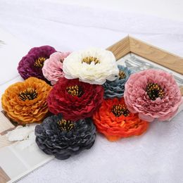 Decorative Flowers Simulation Peony Flower Head Multi-level Liju False Home Decoration DIY Arrangement Process Material