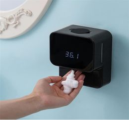 430Ml Automatic Foam Soap Dispenser Infrared Hands Wall Mounted Led Smart Sensor Touchless Liquid Dispensers303K5638971