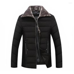 Men's Down 8XL 7XL 6X Plus Size Winter Jacket Men Fashion Fur Collar Male Parka Mens Thick Jackets And Coats Man Parkas