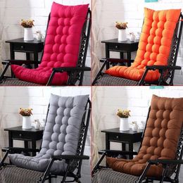 Blanket Solid long Cushion Mat For Recliner Rocking Rattan Chair Folding Thick Garden Sun Lounge Seat Sofa Tatami No 231124