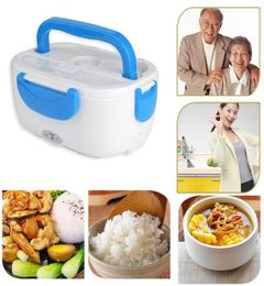 Dinnerware Sets Electric Lunch Box Heater Warmer Container Stainless Steel Travel Car Work Heating Bento US Plug4097540