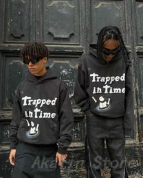 Men's Hoodies Sweatshirts Harajuku 3D Skull Puff Print Hoodies Oversized Streetwear Men High Quality Cotton Liner Sweatshirt Top Women Couples Y2k Clothes T231127