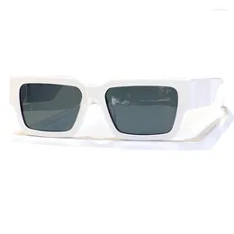 Sunglasses 2023 Fashion Square Unisex Outdoor Colorful Thick-Rimmed Glasses Designer Luxury Party Goggles