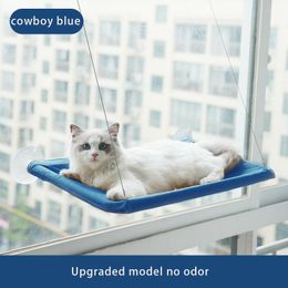 Mats Cat Hammock Window Hanger Pet Hammock Washable Detachable Pet Bed Pet Supplies Suction Shelf Bag Beds Seat For Cat Sleeping 2022