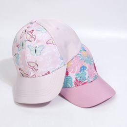 Spring Summer Parent-child Hat Outdoor Sports Ponytail Cap Adjustable parent-child baseball cap 12Group Colors Casquette