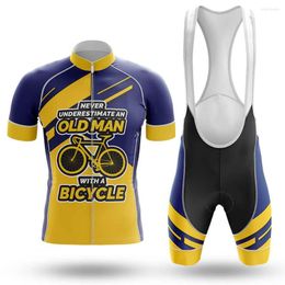 Racing Sets 2023 Summer Cycling Set Men's Short Sleeves Jerseys Mountain Road Bike Clothes Triathlon Ropa De Bicicleta Verano