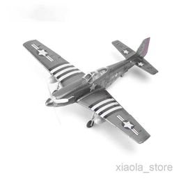 Aircraft Modle 1/48 World War II P-51 Mustang Fighter Model Aeroplane Plastic Model Kit Simulation Assembly Military Aircraft Toy