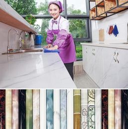 Wallpapers Wallpaper Self Adhesive Home Decor For Kitchen Cabnet Oil And High Temperature Resistant Tile Stickers Wall8647895