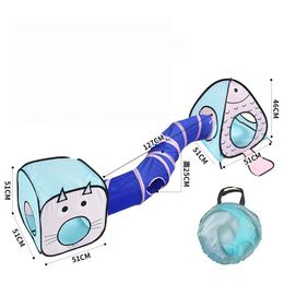 Toys Interactive Fish Toys for Cats Tunnel Pet Items Games Free Stuff Fun Accessories Home Products Chat Shop Lapin Cat Supplies
