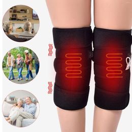 Knee Pads 3-speed Temperature Heated Breathable USB Charging Electric Therapy Brace Thermal Heating Massage