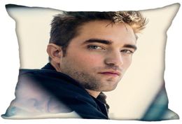 CLOOCL Robert Pattinson Pillow Cover 3D Graphic The Twilight Movie Characters Polyester Printed Pillowslip Fashion Funny Zipper Pi8415416