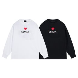 Men's and women's love letter pattern design on the chest of the hoodie, pullover style long sleeved sweater, Asian size XS-L designer hoodie