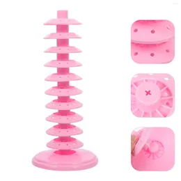 Dinnerware Sets Lollipop Holder Cake Bracket Display Stand Wood Desktop Baby Showers Candy Bath Support Decorate Party