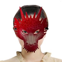 Party Supplies Dragon Head Mask Halloween Costume Accessories Adults Full Face For Pretend Play Masquerade Prom Nightclub Fancy Dress