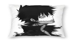 CushionDecorative Pillow My Hero Academia Dabi Pillowcover Decoration Anime Manga MHA Blueflame Cushions Throw For Car Doublesid3858431