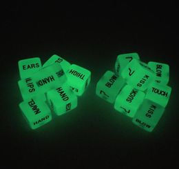 Glow In Dark Love Dice Toys Adult Couple Lovers Games Aid Sex Party Toy Valentines Day Gift For Boyfriend Girlfriend8044921