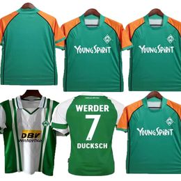 2023 2024 Werder Bremen Soccer Jerseys Marvin Ducksch Leonardo Bittencourt 23 24 FRIEDL retro 2003-04 FULLKRUG STARK STAGE BURKE BITTENCOURT football shirt